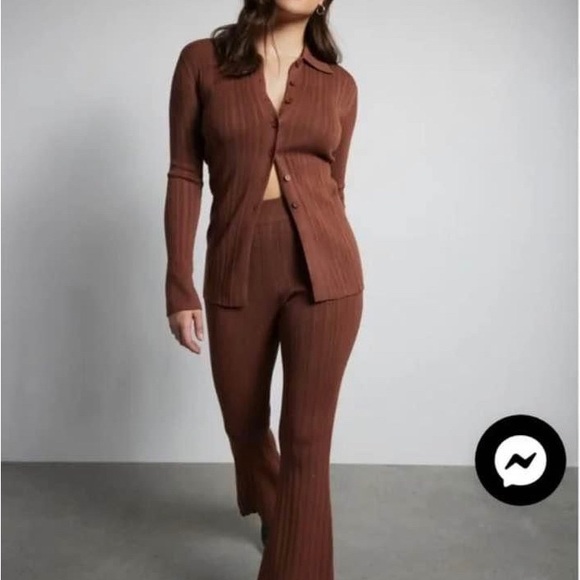 Dynamite knit polo button up - Picture 1 of 4